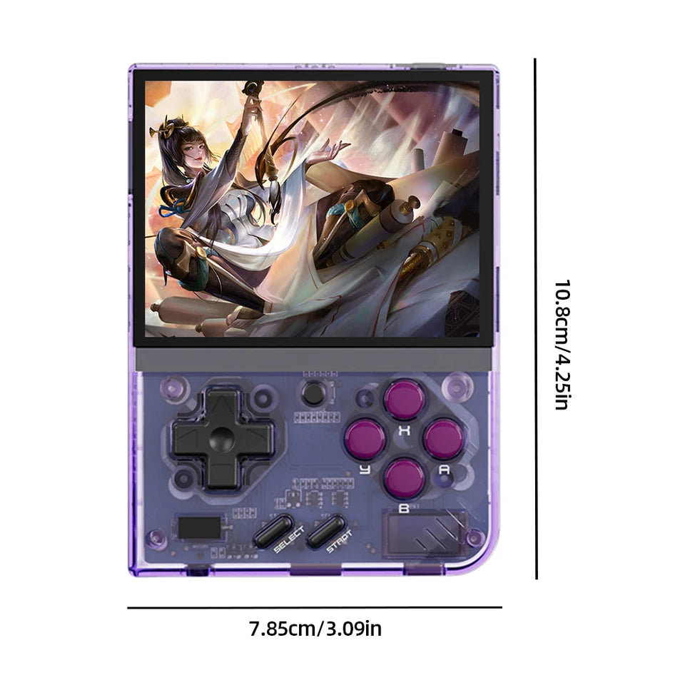 MIYOO Mini Plus Portable Retro Handheld Game Console Linux System 3.5Inch IPS Screen WiFi 3000mAh Classic Gaming Emulator