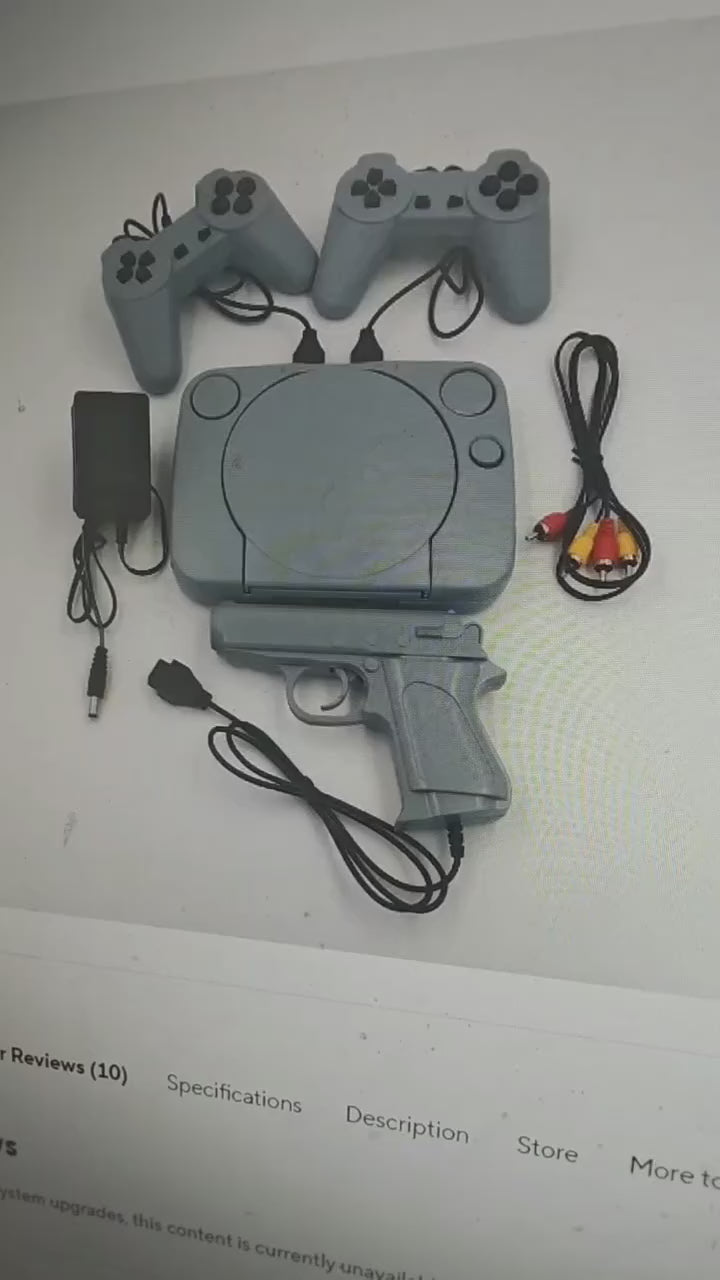 For PS1 Classic Retro 8-bit TV Game Console Card Type Nostalgic Game Console