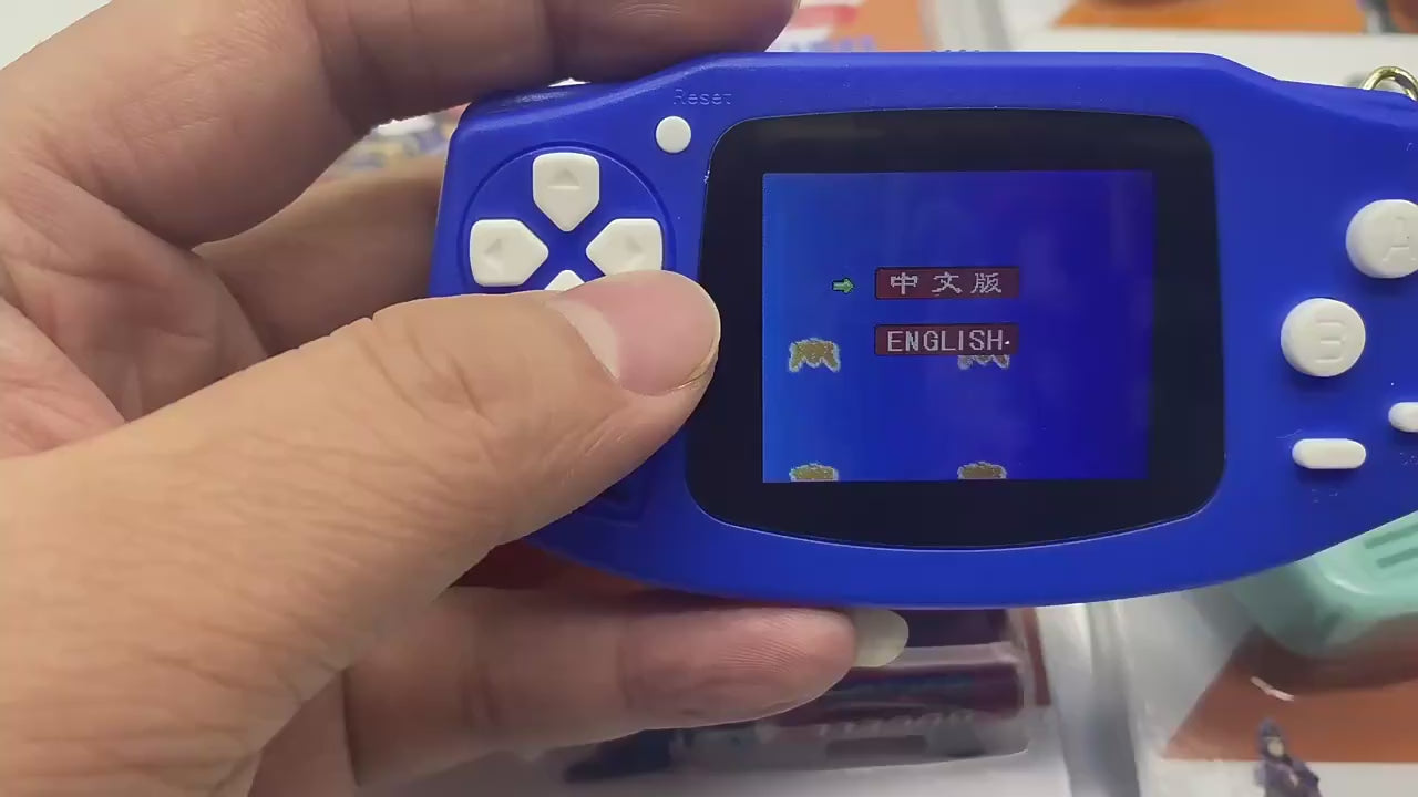 2.0 Inch Game Console Handheld Color Screen Game Console Retro Built-in 268 Classic Games Console